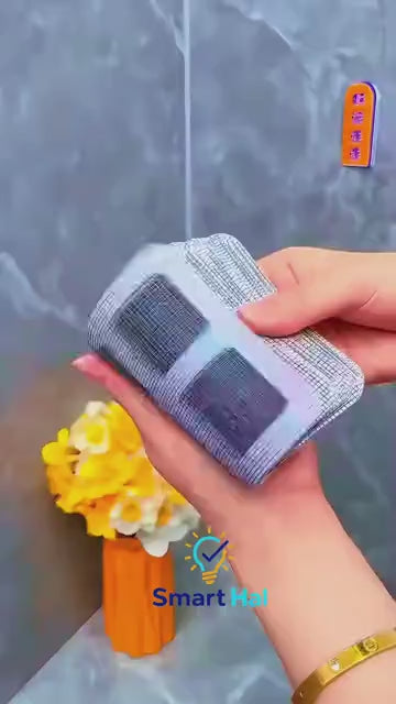 Drain hair catcher mesh sticker filtering debris