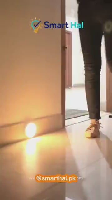Motion sensor light installation and motion detection demo